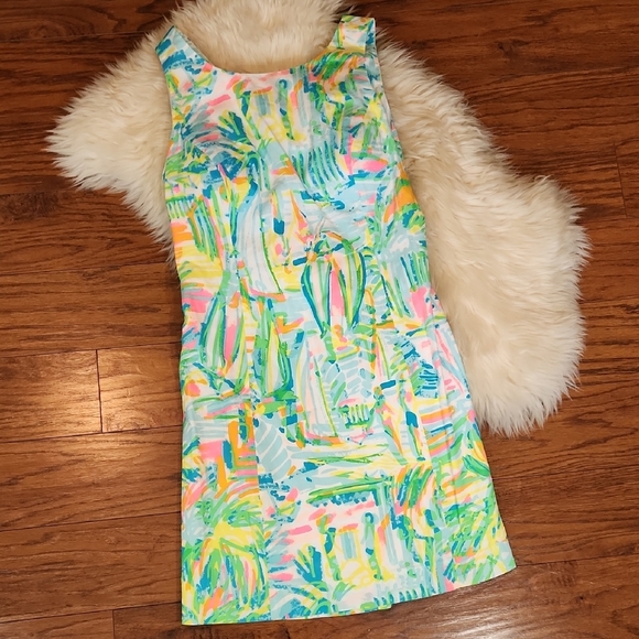 Lilly Pulitzer Dresses & Skirts - Lilly Pulitzer Courtney Shift Dress In Sea Salt & Sun